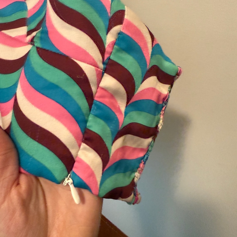 Retro striped halter - Picture 2 of 3